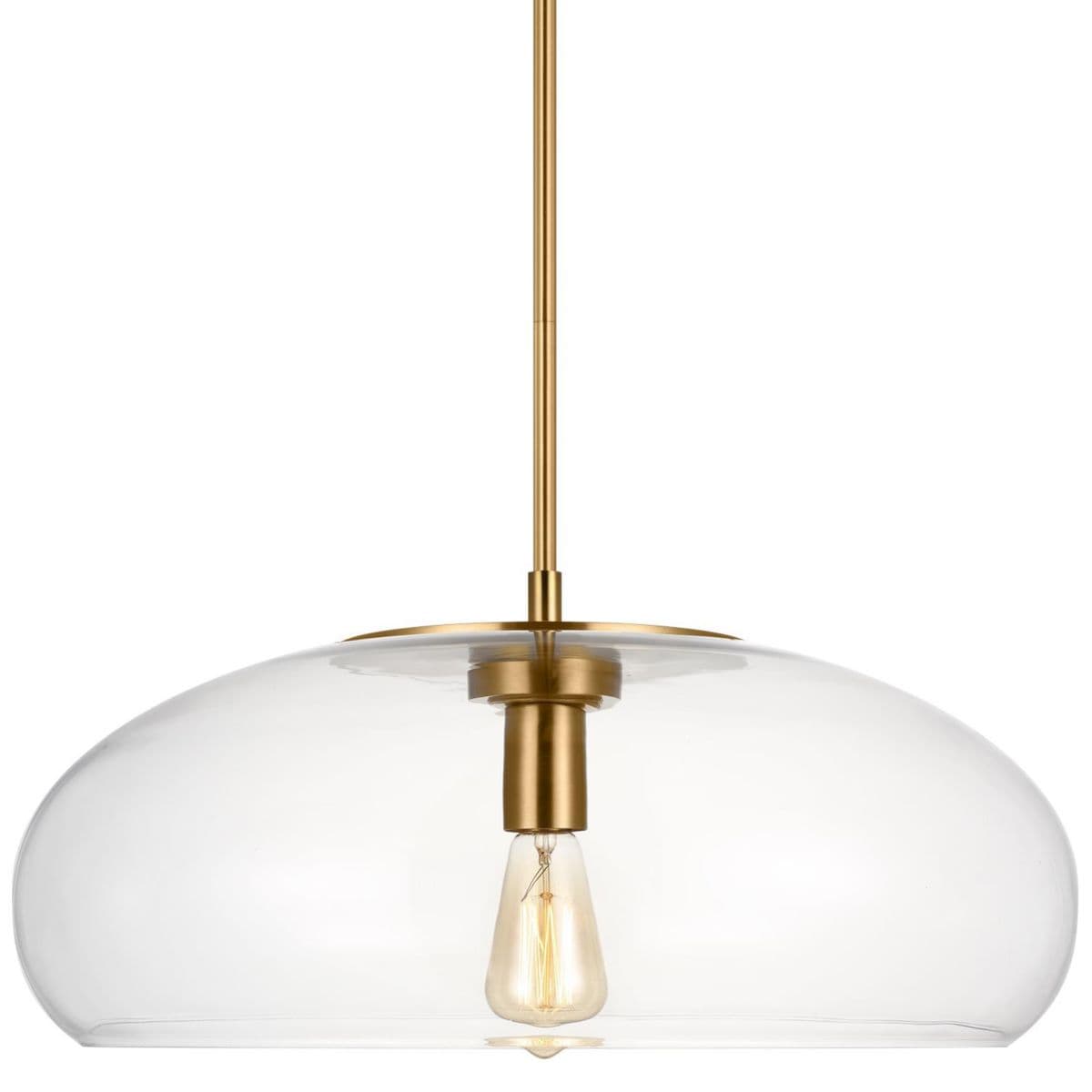 Visual Comfort Studio | Largo Pendant — Burnished Brass