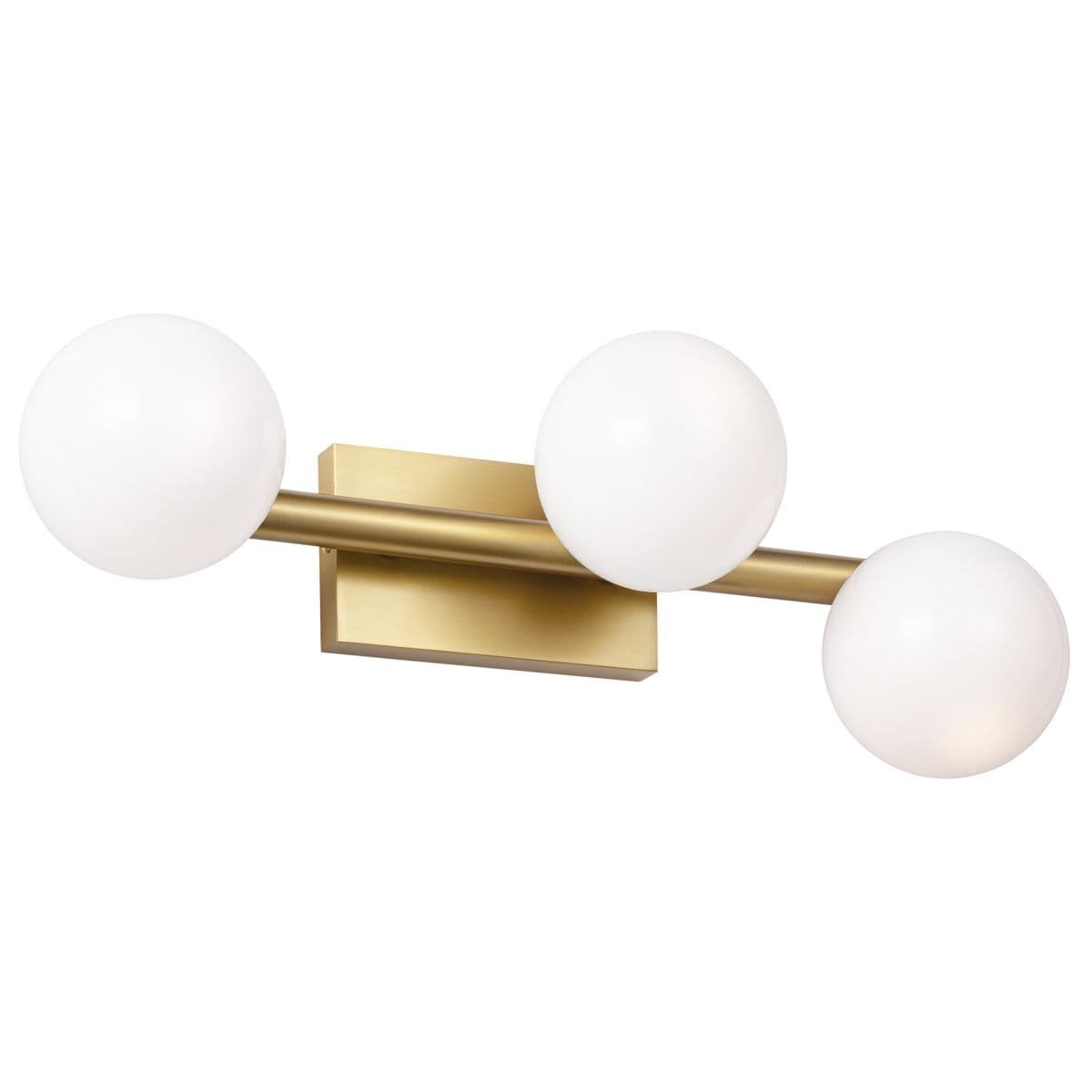 Visual Comfort Studio | Altair Vanity Light — Burnished Brass, 3