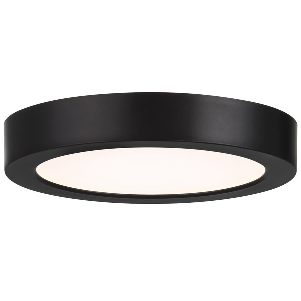 Savoy House | LED Outdoor Flushmount — Black, 5 in
