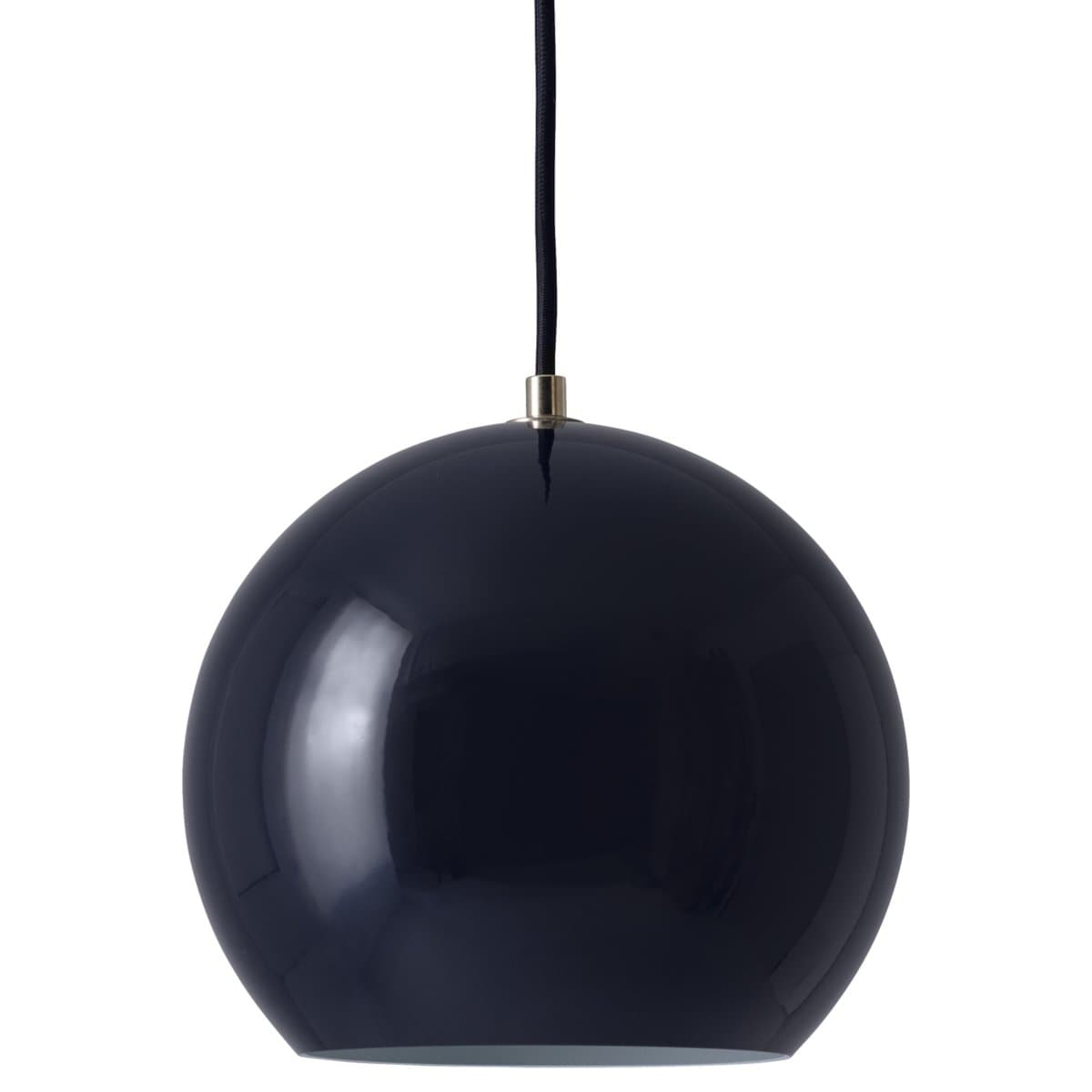&Tradition | Topan VP6 Pendant — Matte Black Cord, Fabric - alternate view