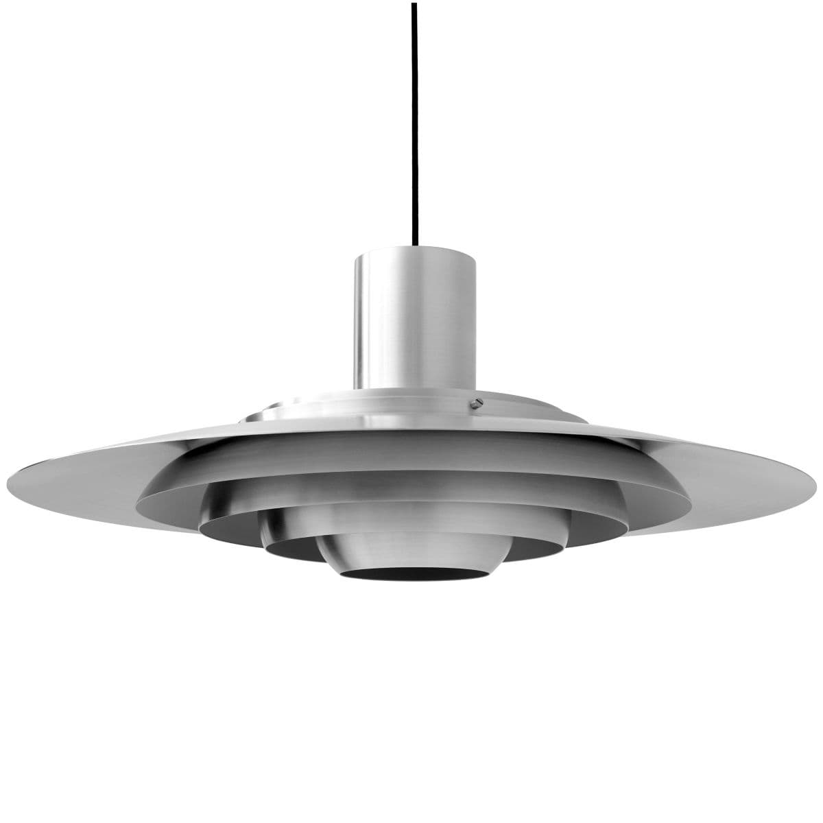 &Tradition | P376 Pendant — Aluminum, 28 in, Fabric, UL Listed