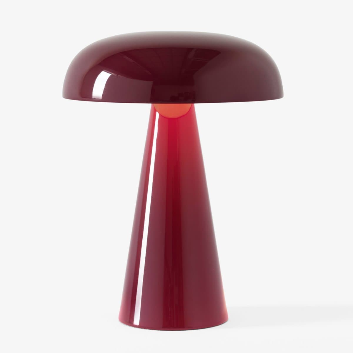 &Tradition | Como SC53 Rechargeable LED Table Lamp — Red Brown