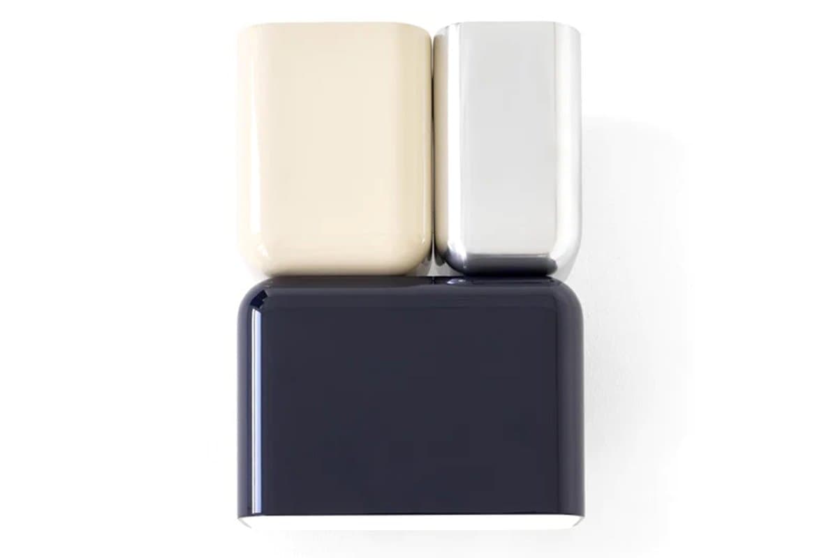 &Tradition | Tabata Wall Sconce — Deep Blue and Ivory