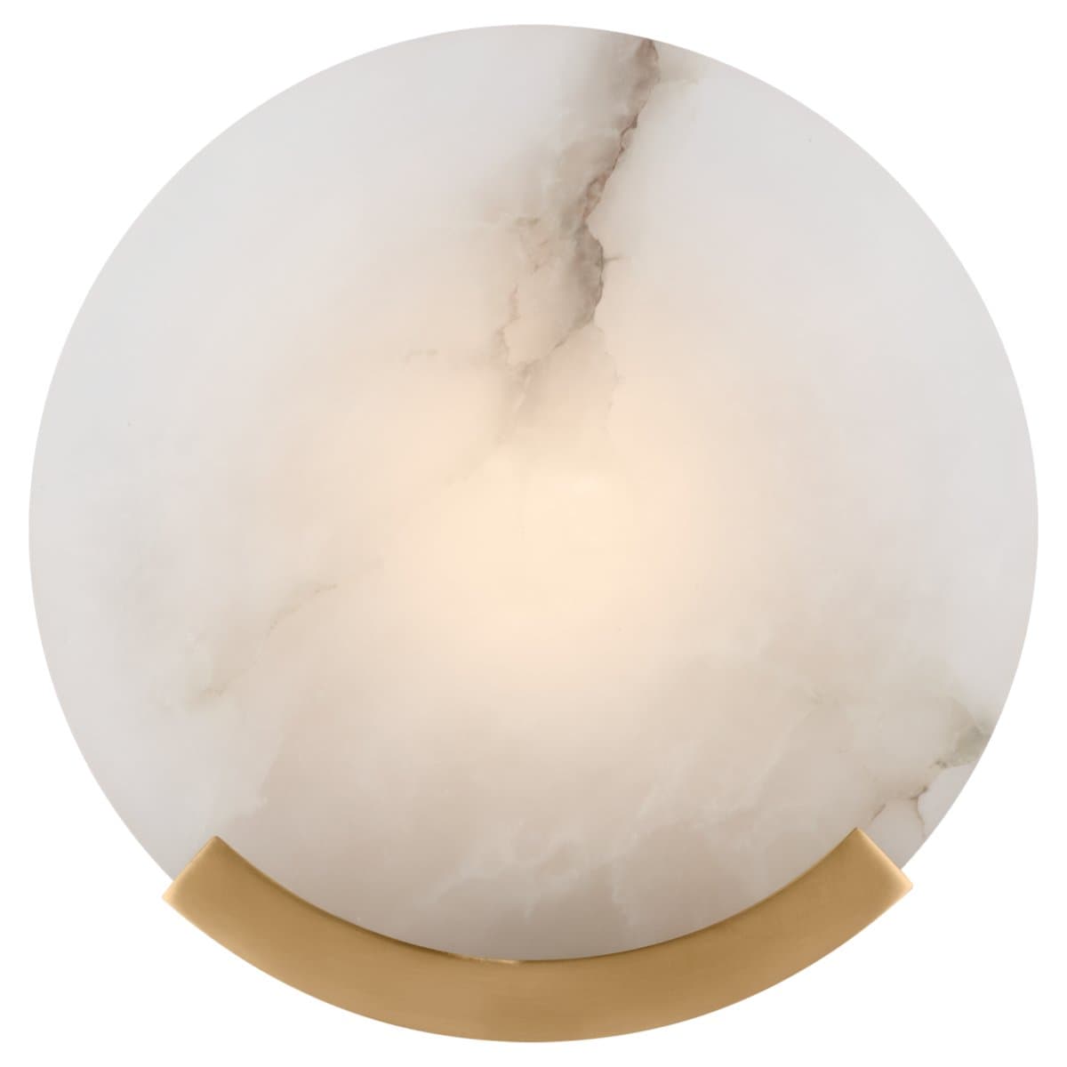 Visual Comfort Signature | Melange Wall Sconce — Antique-Burnished Brass, Small