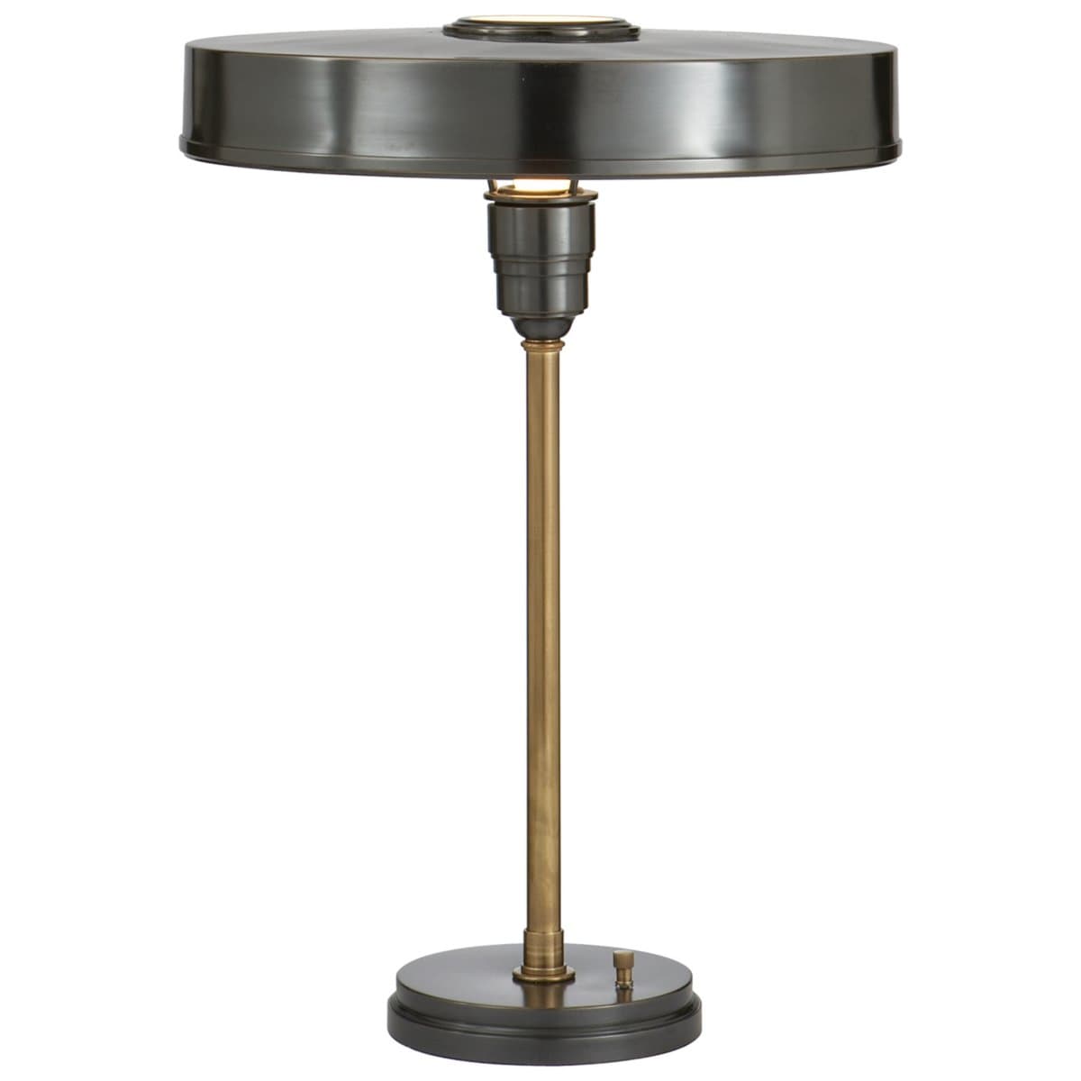 Visual Comfort Signature | Carlo Table Lamp — Bronze/Hand-Rubbed Antique Brass