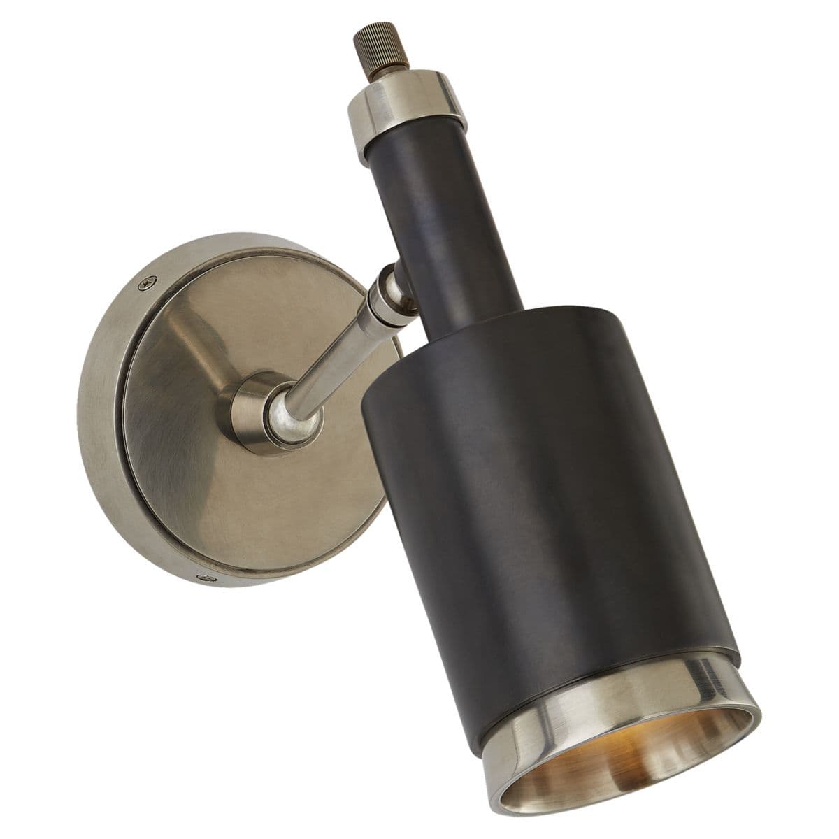 Visual Comfort Signature | Anders Articulating Wall Sconce — Antique Nickel / Bronze