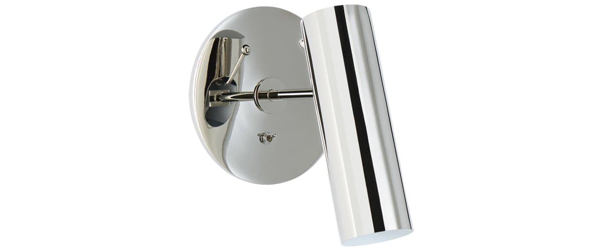 Visual Comfort Signature | Lancelot Pivoting Wall Sconce — Polished Nickel