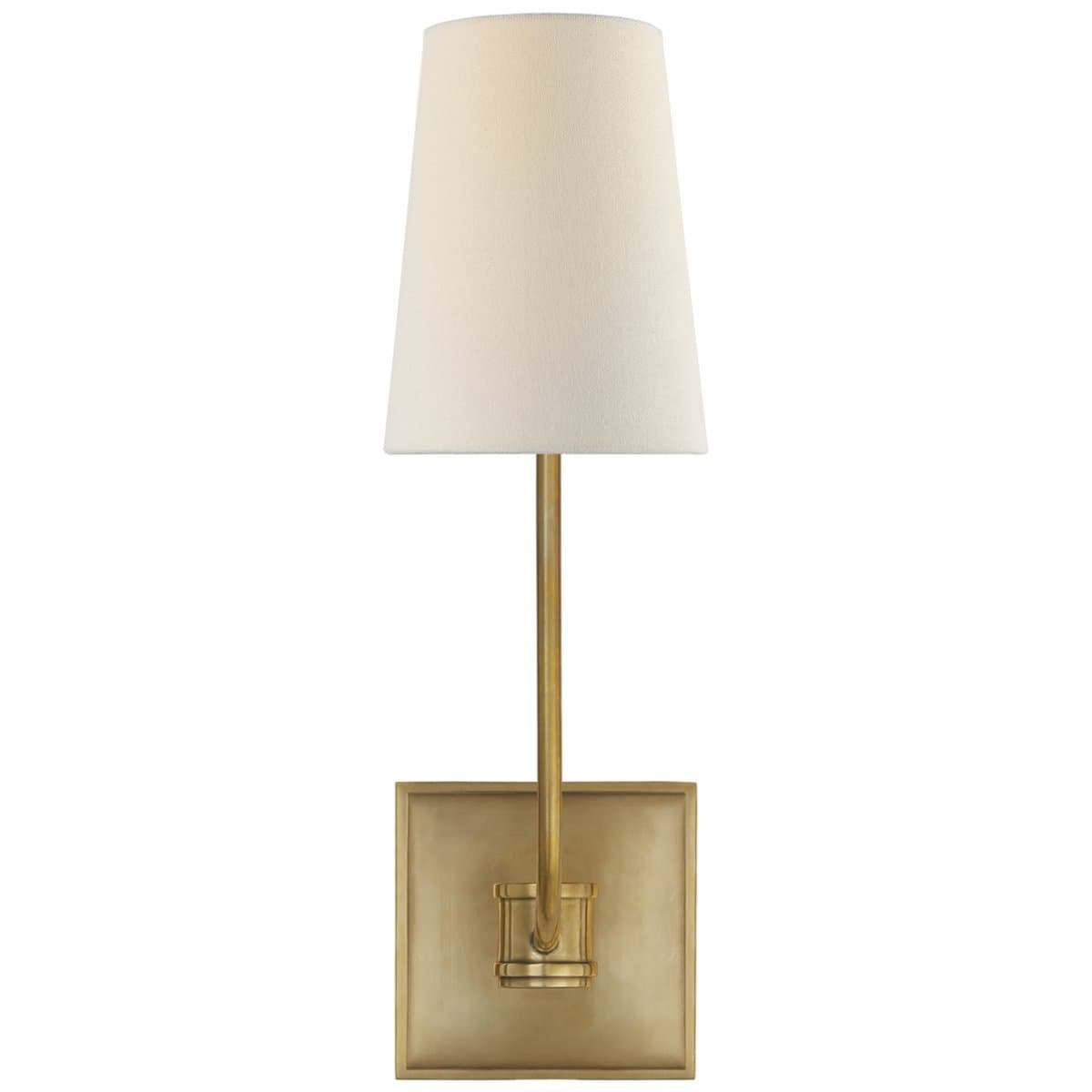 Visual Comfort Signature | Venini Wall Sconce — Antique-Burnished Brass