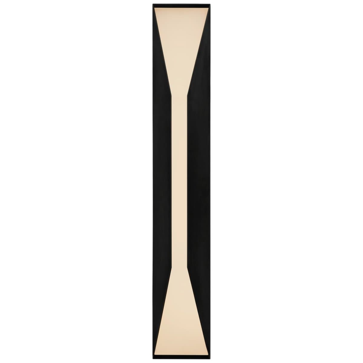 Visual Comfort Signature | Stretto Outdoor LED Wall Sconce — Bronze, Extra Large