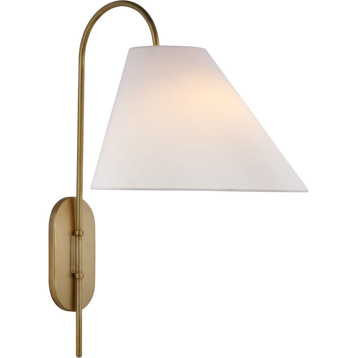 Visual Comfort Signature | Kinsley Articulating Wall Sconce — Soft Brass