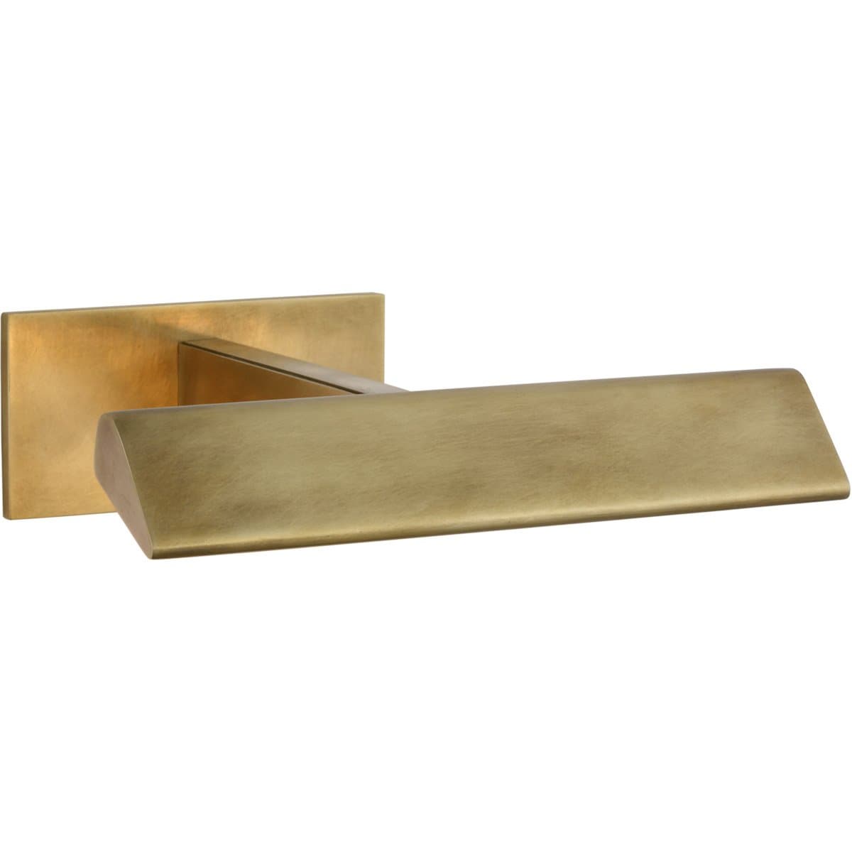 Visual Comfort Signature | Petrel LED Picture Light — Hand-Rubbed Antique Brass, 8 in