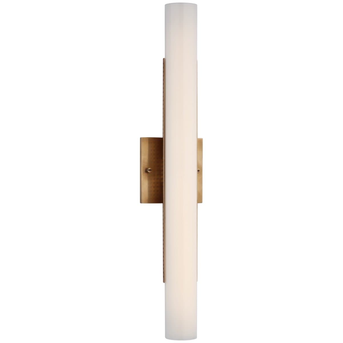 Visual Comfort Signature | Precision LED Vanity Light — Antique Burnished Brass, Medium