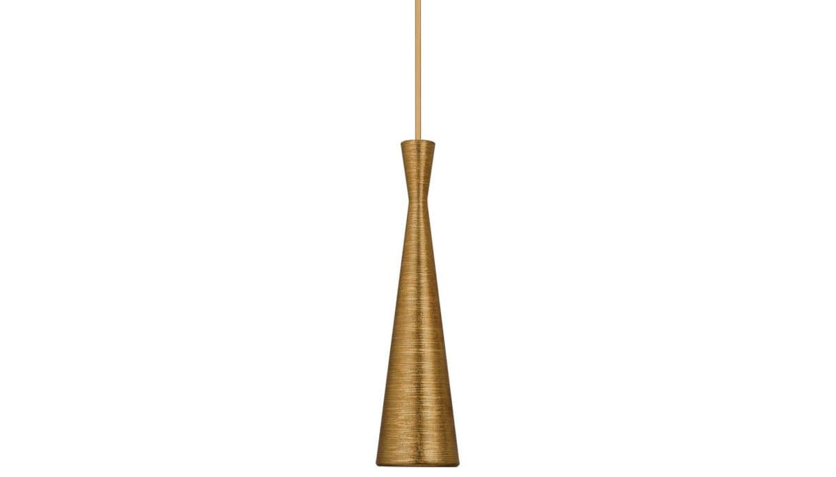 Visual Comfort Signature | Utopia Mini Pendant — Gild, 20 in