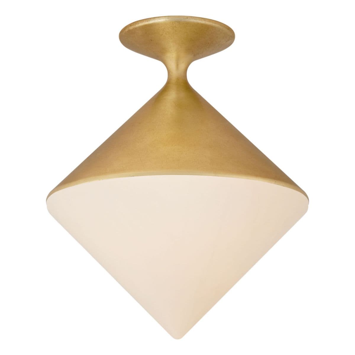 Visual Comfort Signature | Sarnen Semi-Flushmount — Gild