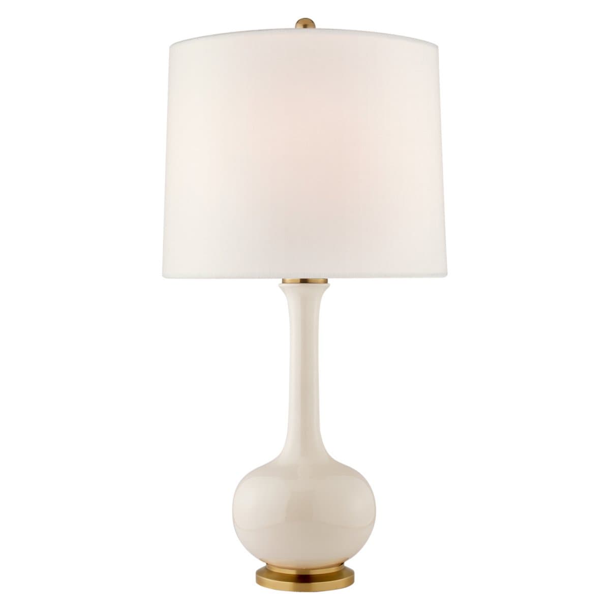 Visual Comfort Signature | Coy Table Lamp — Ivory, Linen