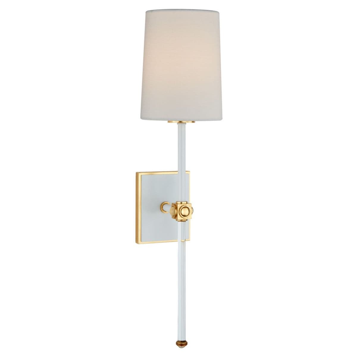 Visual Comfort Signature | Lucia Tail Wall Sconce — White