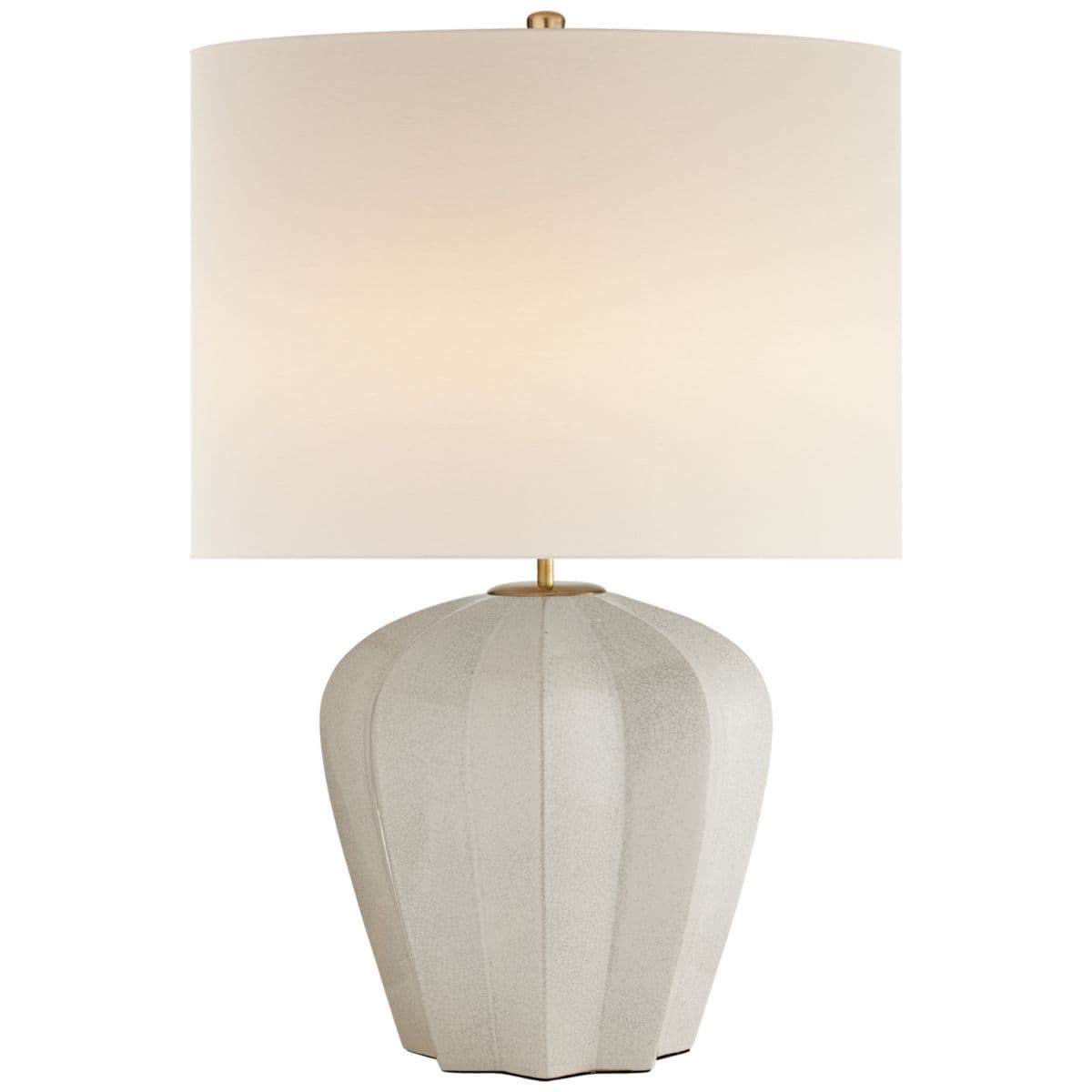 Visual Comfort Signature | Pierrepont Table Lamp — Bone Craquelure
