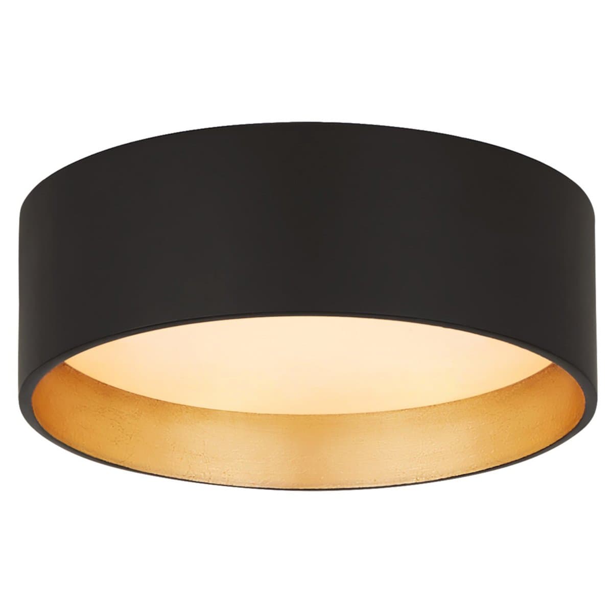 Visual Comfort Signature | Shaw 5" Solitaire LED Flushmount — Matte Black