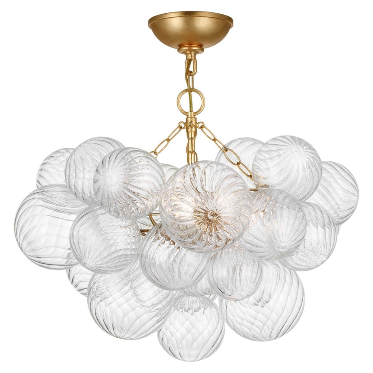 Visual Comfort Signature | Talia Semi-Flushmount — Gild, 24 In