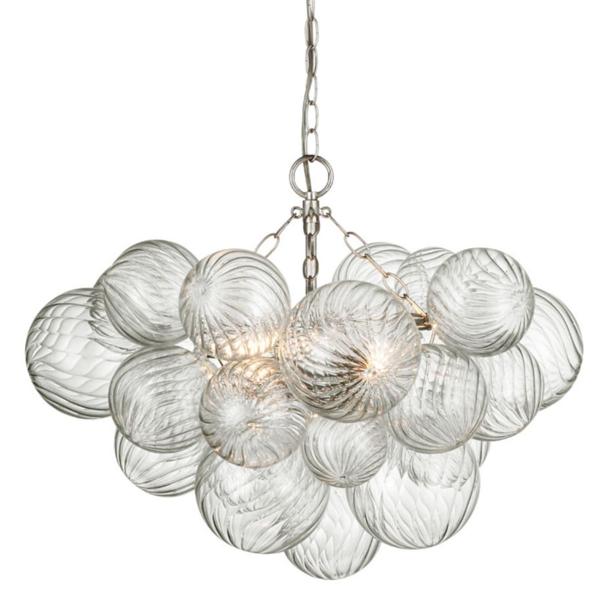 Visual Comfort Signature | Talia Chandelier — Burnished Silver Leaf, Small