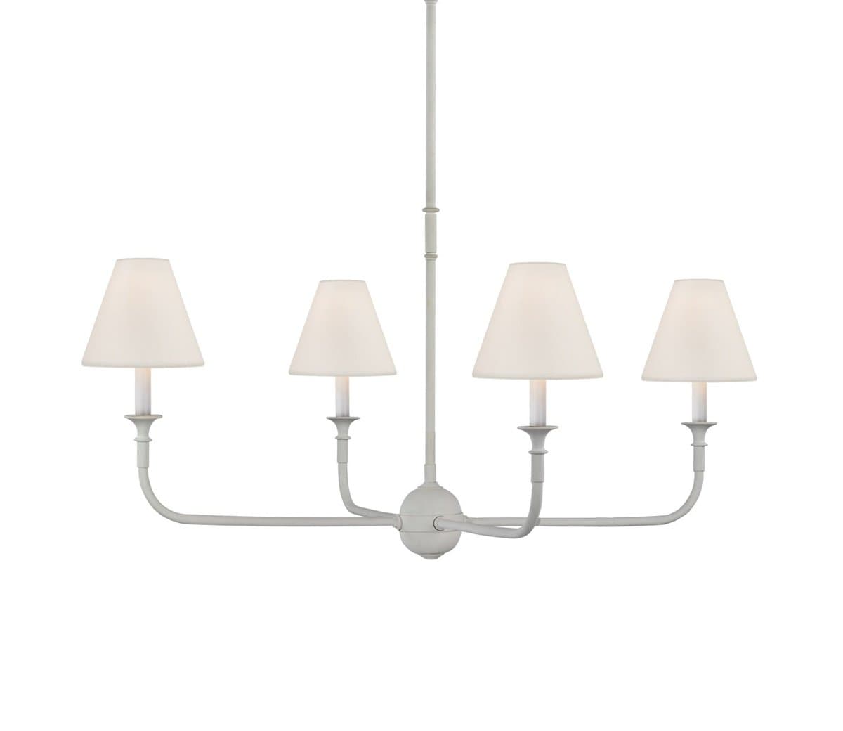 Visual Comfort Signature | Piaf Chandelier — Plaster White, Large