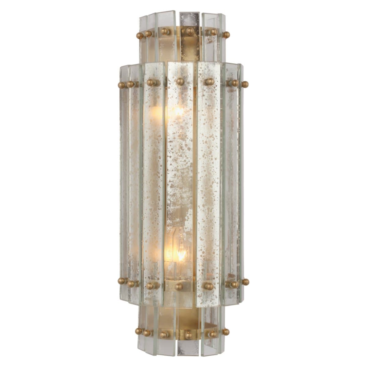 Visual Comfort Signature | Cadence Wall Sconce — Hand-Rubbed Antique Brass, Small