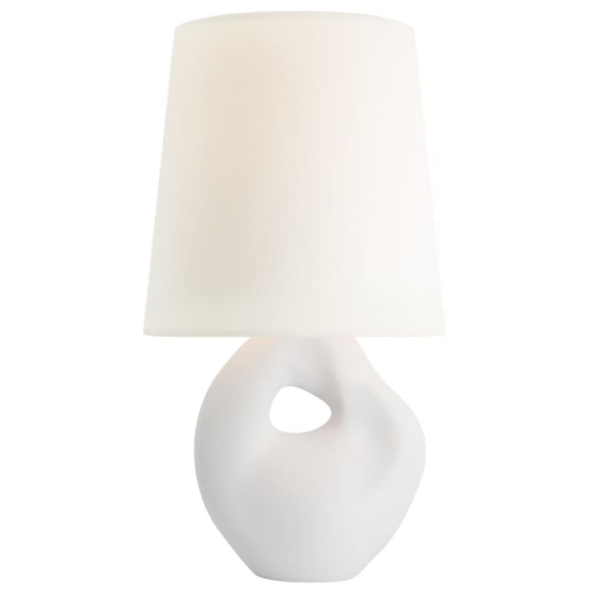 Visual Comfort Signature | Adria Table Lamp — Plaster White, Small, Cord