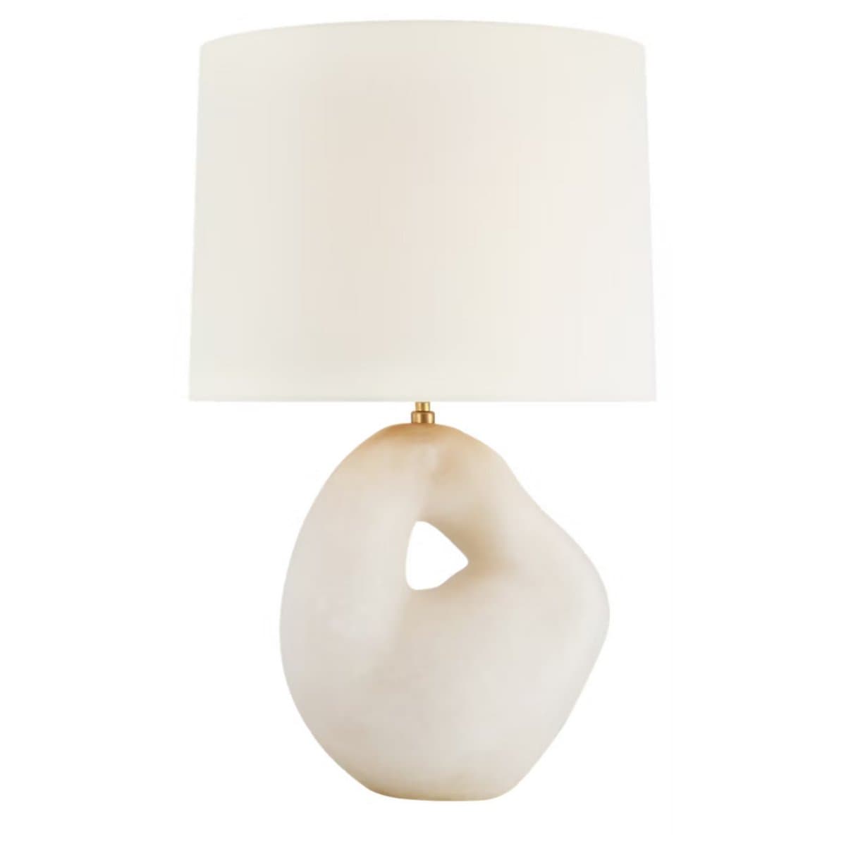 Visual Comfort Signature | Adria Cordless LED Table Lamp — Alabaster, Medium