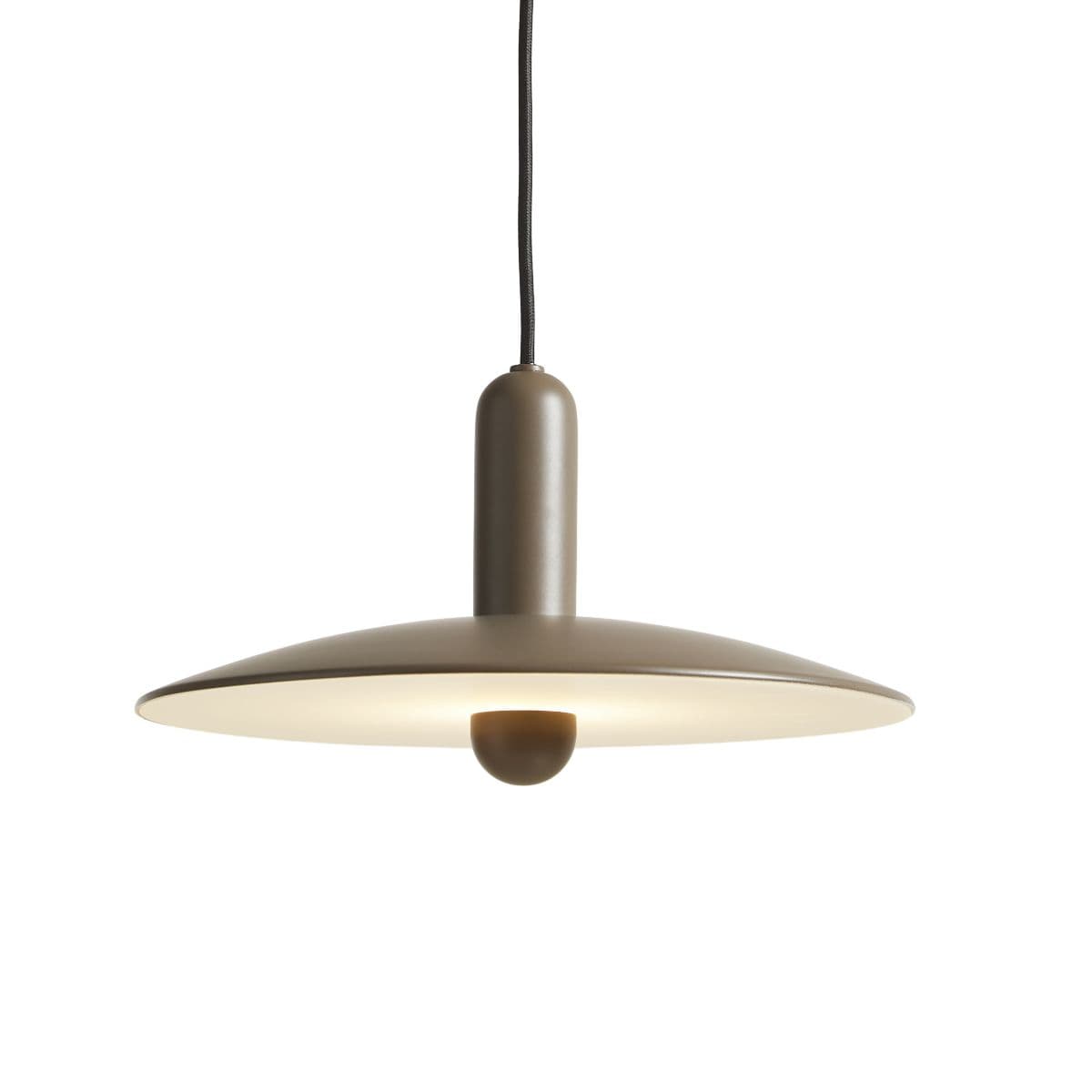 Woud Lu Pendant — Taupe, Small