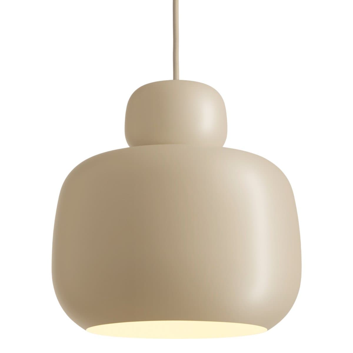 Woud | Stone Pendant — Beige