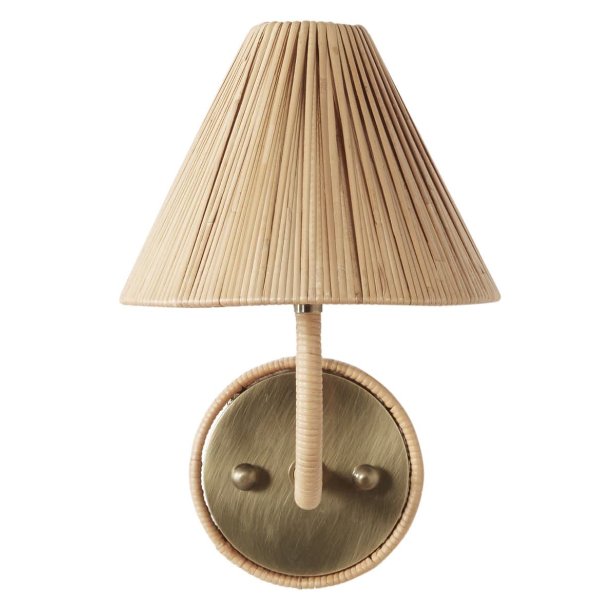 Woven | Delphine Wall Sconce — Natural