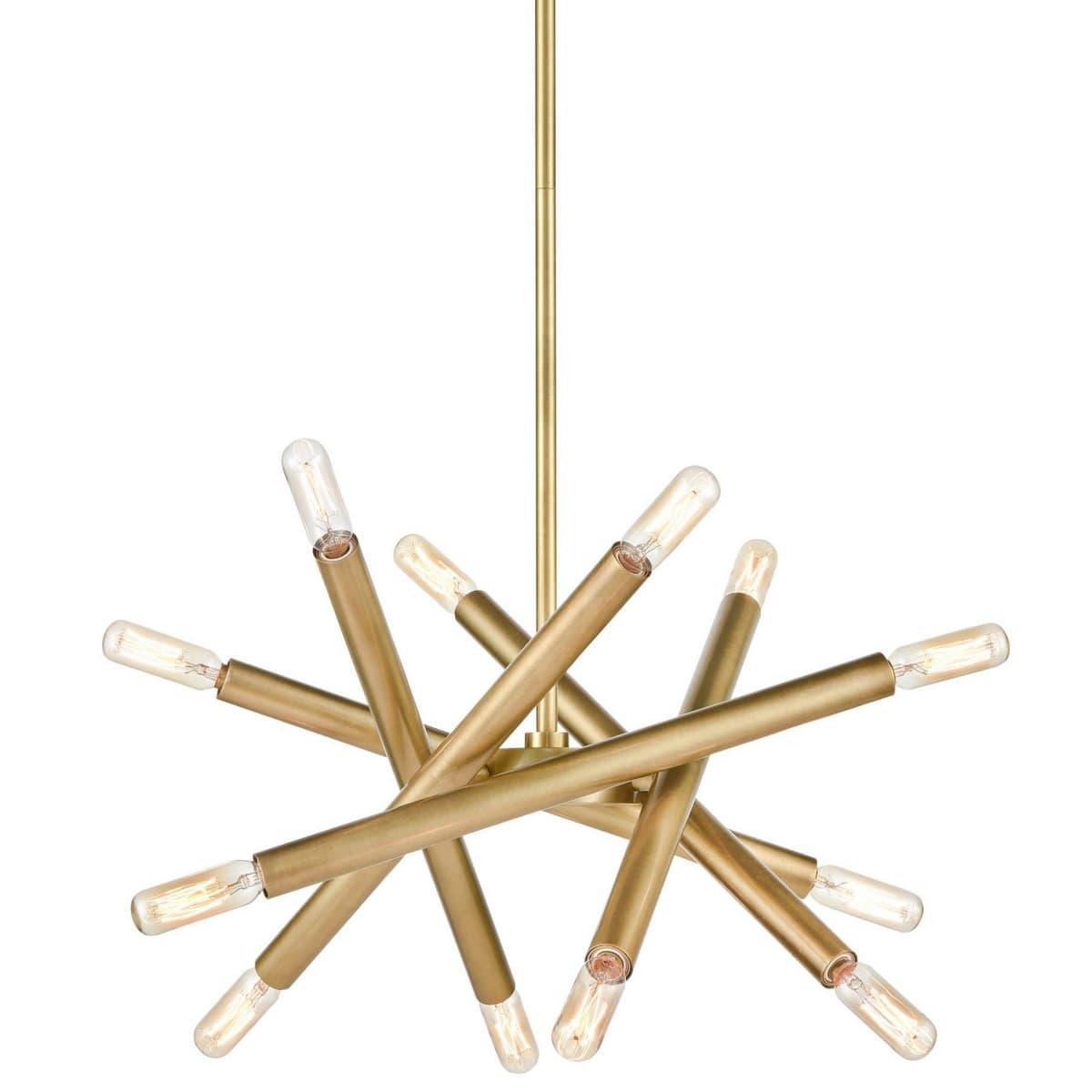 Zeev Lighting | Mandelorian Chandelier — Aged Brass, Small
