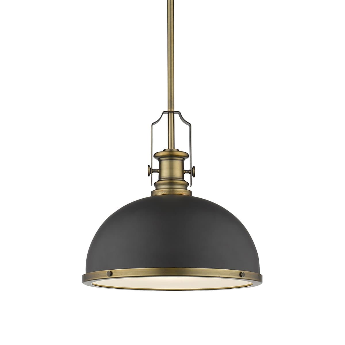 Alder & Ore | Memphis Pendant — Bronze with Heritage Brass