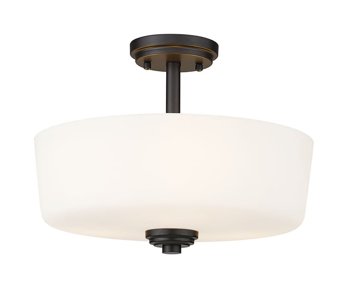Alder & Ore | Boughton Semi Flushmount — Bronze