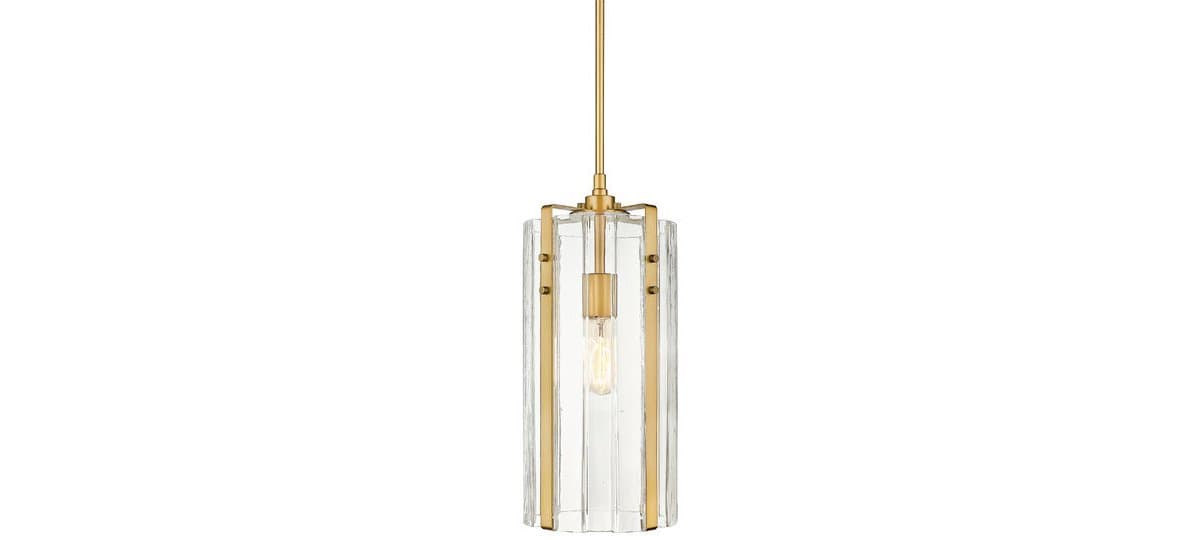 Alder & Ore | Berta Pendant — Rubbed Brass