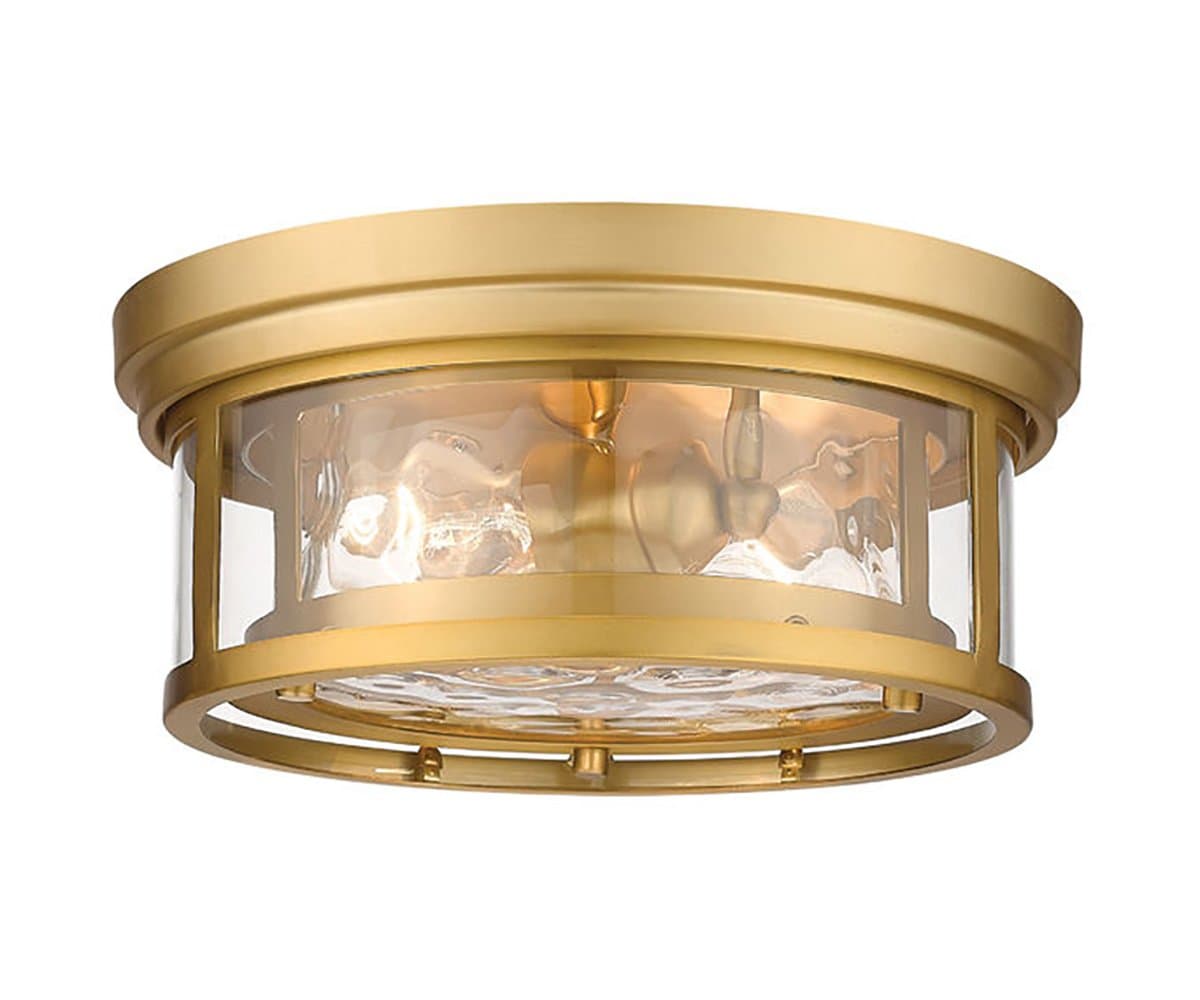 Alder & Ore | Nelson Flushmount — Olde Brass, Small