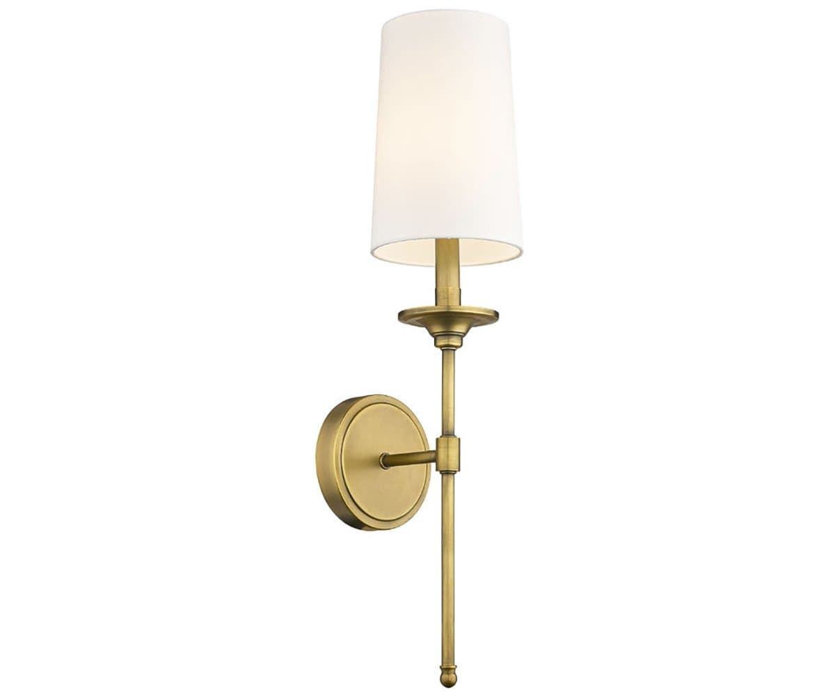 Alder & Ore | Jones Wall Sconce — Rubbed Brass, Small