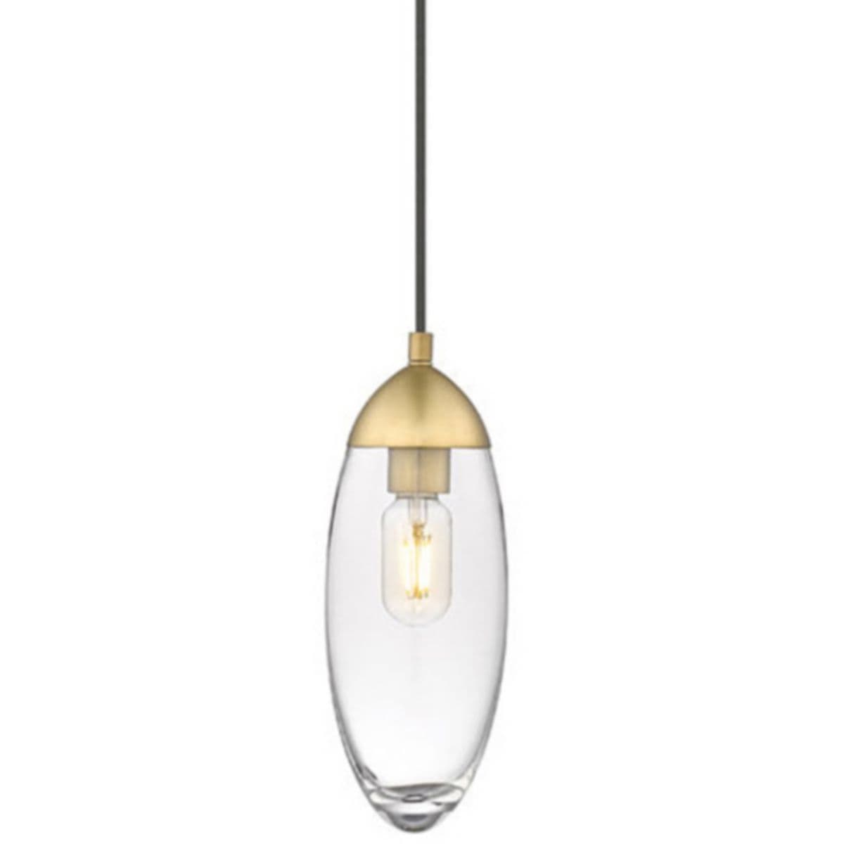 Alder & Ore | Betsy Mini Pendant — Rubbed Brass