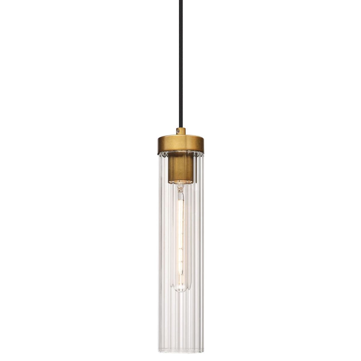 Alder & Ore Martin Mini Pendant — Rubbed Brass