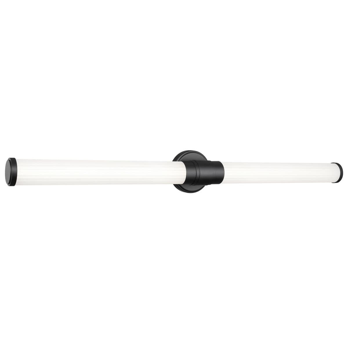 Huxe Samar Led Vanity Light — Matte Black, Extra Large
