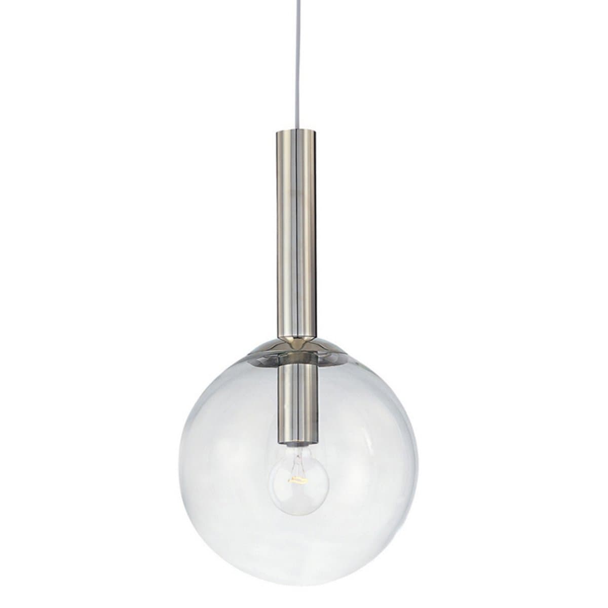 SONNEMAN Lighting | Bubbles Globe Pendant — Polished Nickel Grape, Small - alternate view