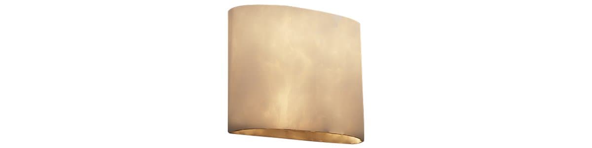 Justice Design Group | Clouds Oval Wall Sconce — Clouds Resin