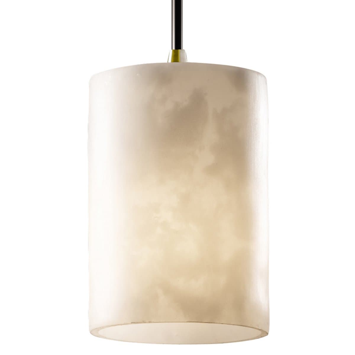Justice Design Group | Clouds Mini Pendant — Black, Antique Brass