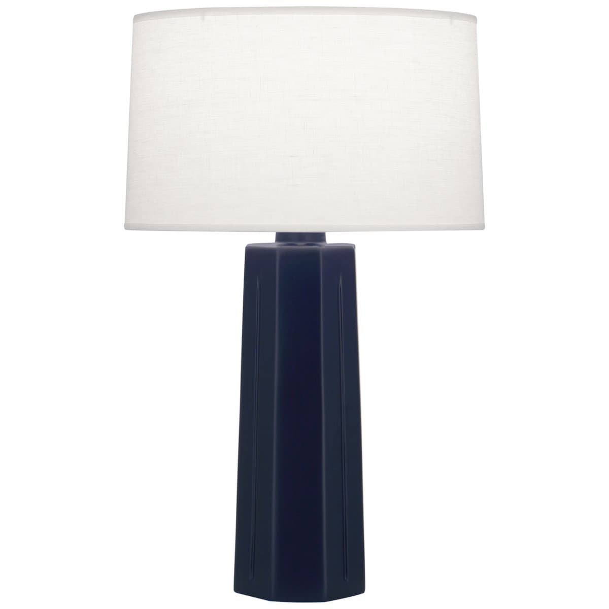 Robert Abbey | Mason Table Lamp — Matte Midnight Blue