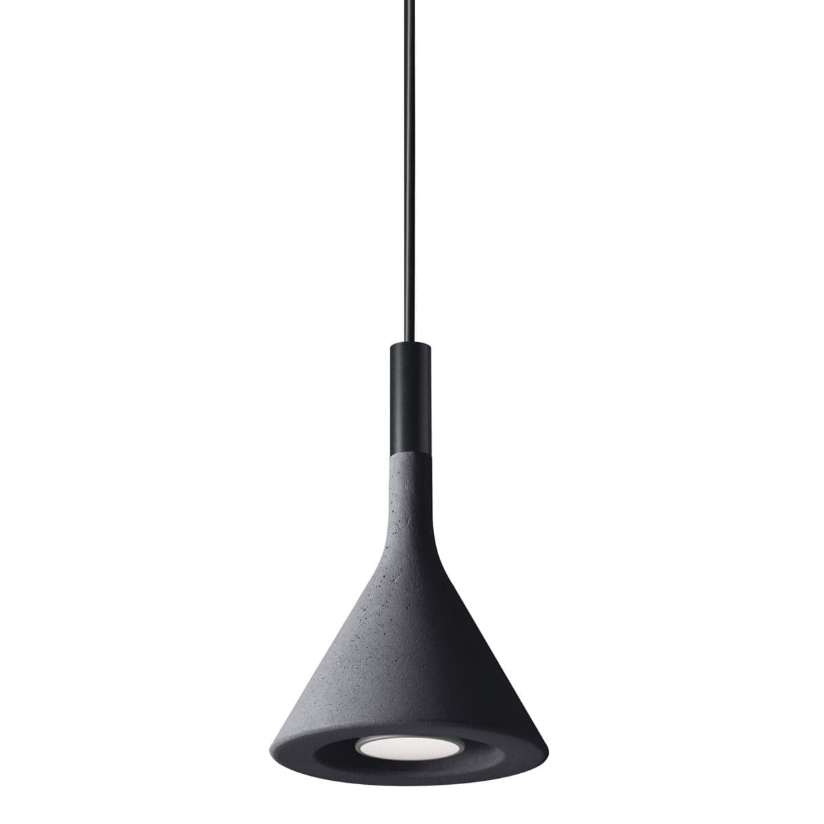 Foscarini Aplomb GU10 Pendant — Anthracite, Mini, 138 Inch, Led