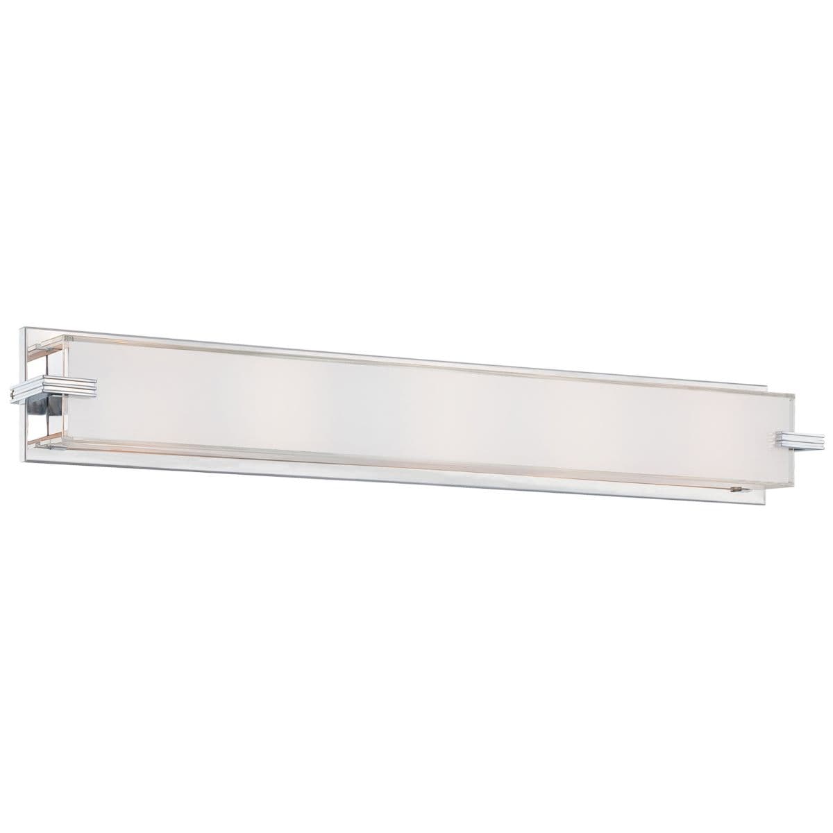George Kovacs Cubism Rectangular Bath Bar — Large, Led