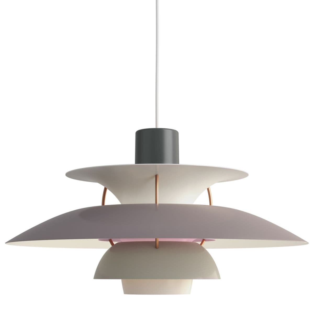 Louis Poulsen Ph 5 Pendant Light — Hues of Grey, Mini