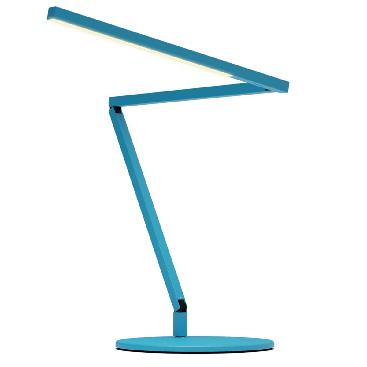 Koncept | Koncept Z-Bar Mini LED Desk Lamp Gen 4 — Blue, Table Base