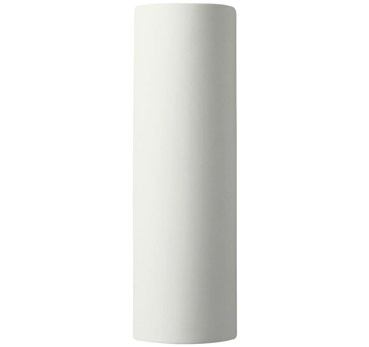 Justice Design Group | Tube ADA Outdoor Wall Sconce — Bisque, Small, Replaceable Bulb