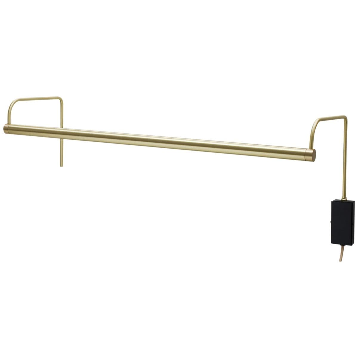 House of Troy | Slim-Line LED Picture Light — Satin Brass, Medium